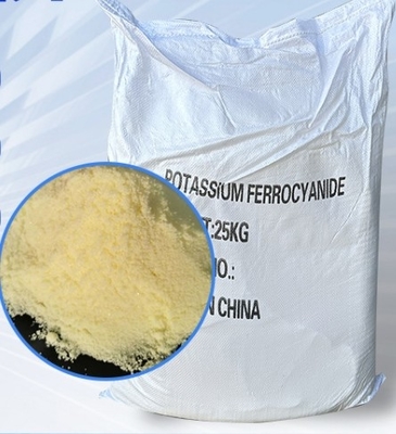 Dobra cena. CAS 13943-58-3 Tetrapotasjum heksocyanoferrat trihydrat Agencie przeciwprzepieczeniowe Ferrocyanek potasu CAS 14459-95-1 w Internecie