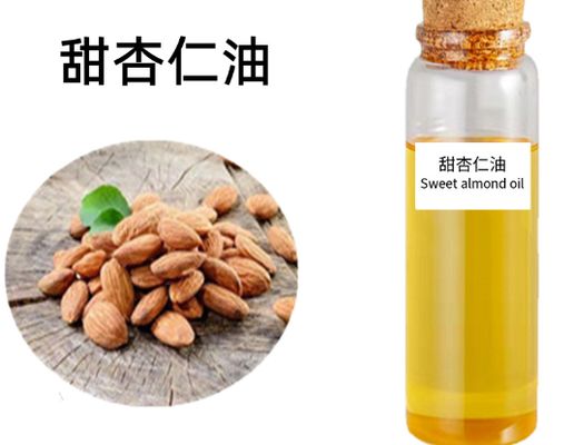 Dobra cena. CAS 8007-69-0 Cosmetic Grade Sweet Almond Oil with ≥98% Purity in 25KG/Drum for Facial Oil w Internecie